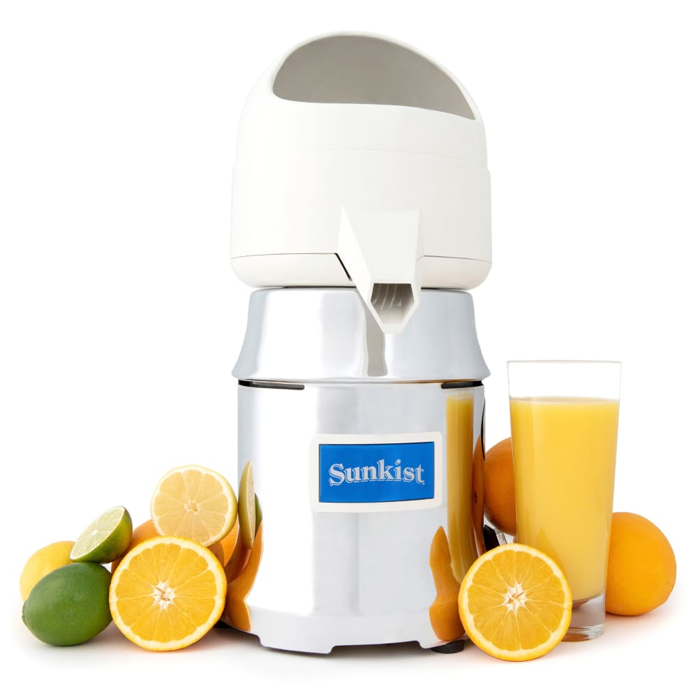 275-J1 Extracting Batch Citrus Juicer - Oscillating Strainer, Interchangeable Extracting Bulbs, 4...