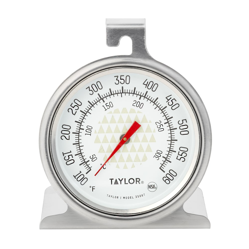 383-3506 Oven Thermometer w/ 2 1/2" Dial, 100F to 600F