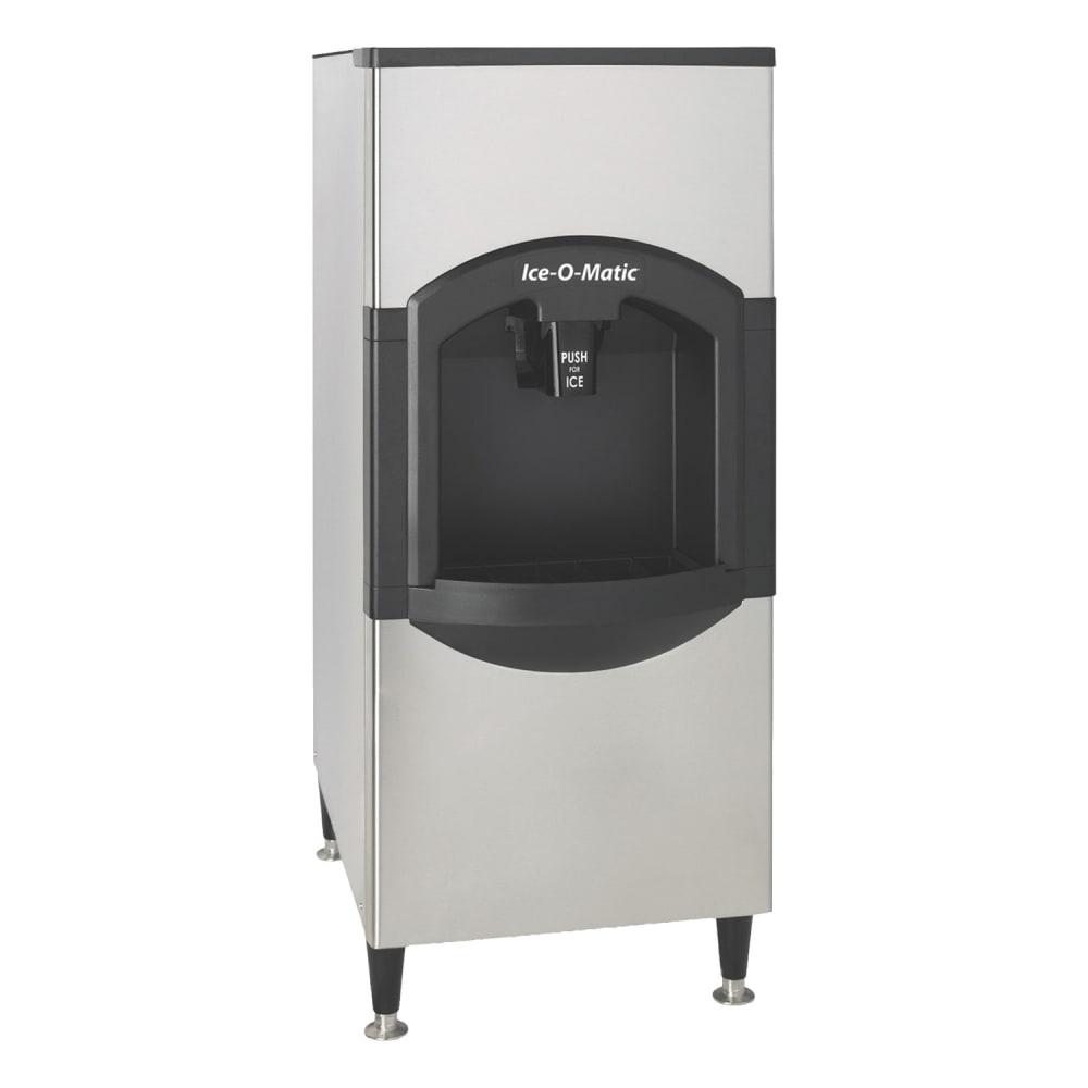 159-CD40022 Floor Model Cube Ice Dispenser - 120 lb Storage, Bucket Fill, 115v