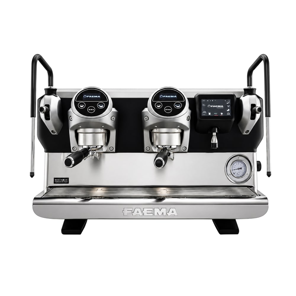 164-UH23649BT999A E71E Automatic Espresso Machine w/ (2) Groups & (2) Steam Wands - 208-240v/...