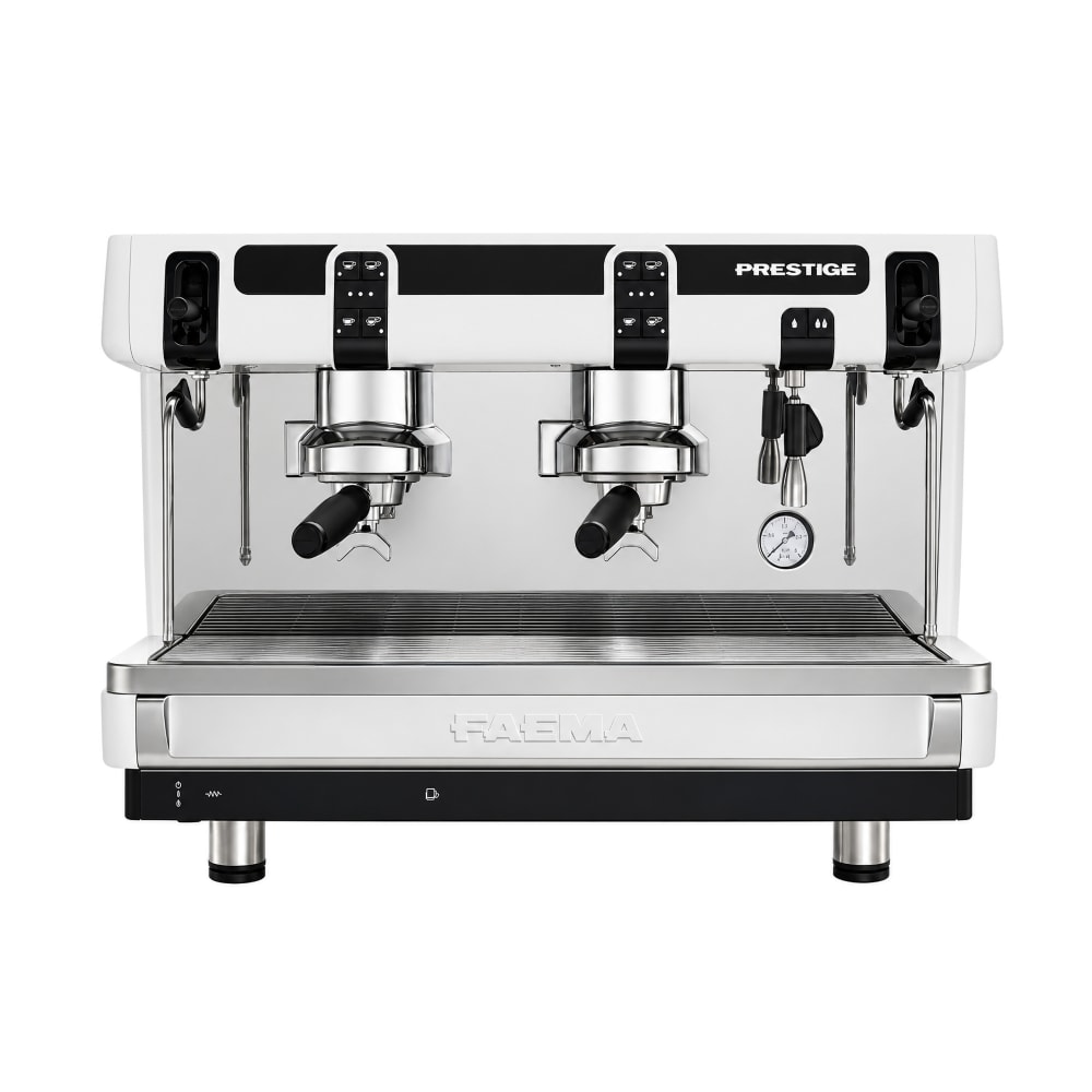 164-UQ21012BTDDGA PRESTIGE+ Automatic Espresso Machine w/ (2) Groups & (2) Steam Wands - 208-...