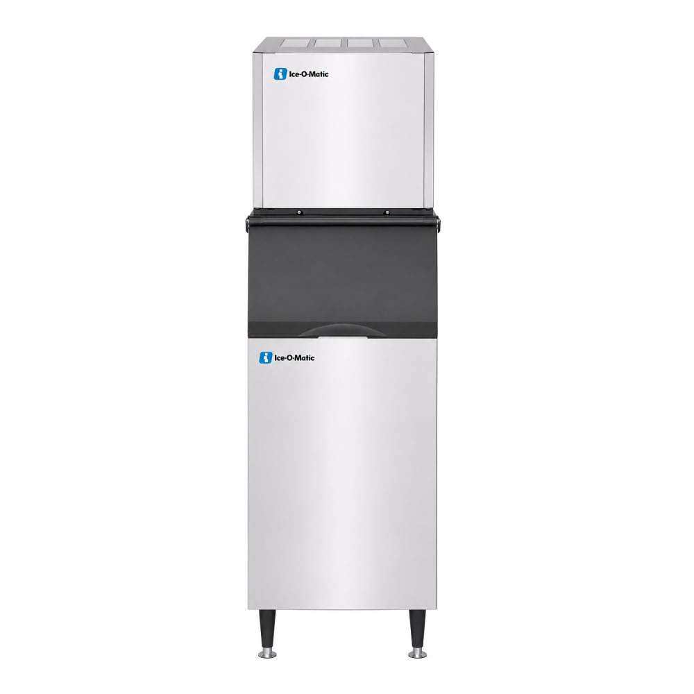 159-CIM0520FAB42PS 561 lb Elevation Series™ Full Cube Ice Machine w/ Bin - 351 lb Storage, Air Co...