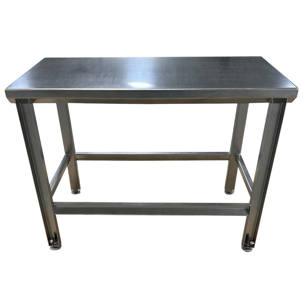 335-SSL1001A48X24 48" 11 ga Work Table w/ 304 Series Stainless Flat Top
