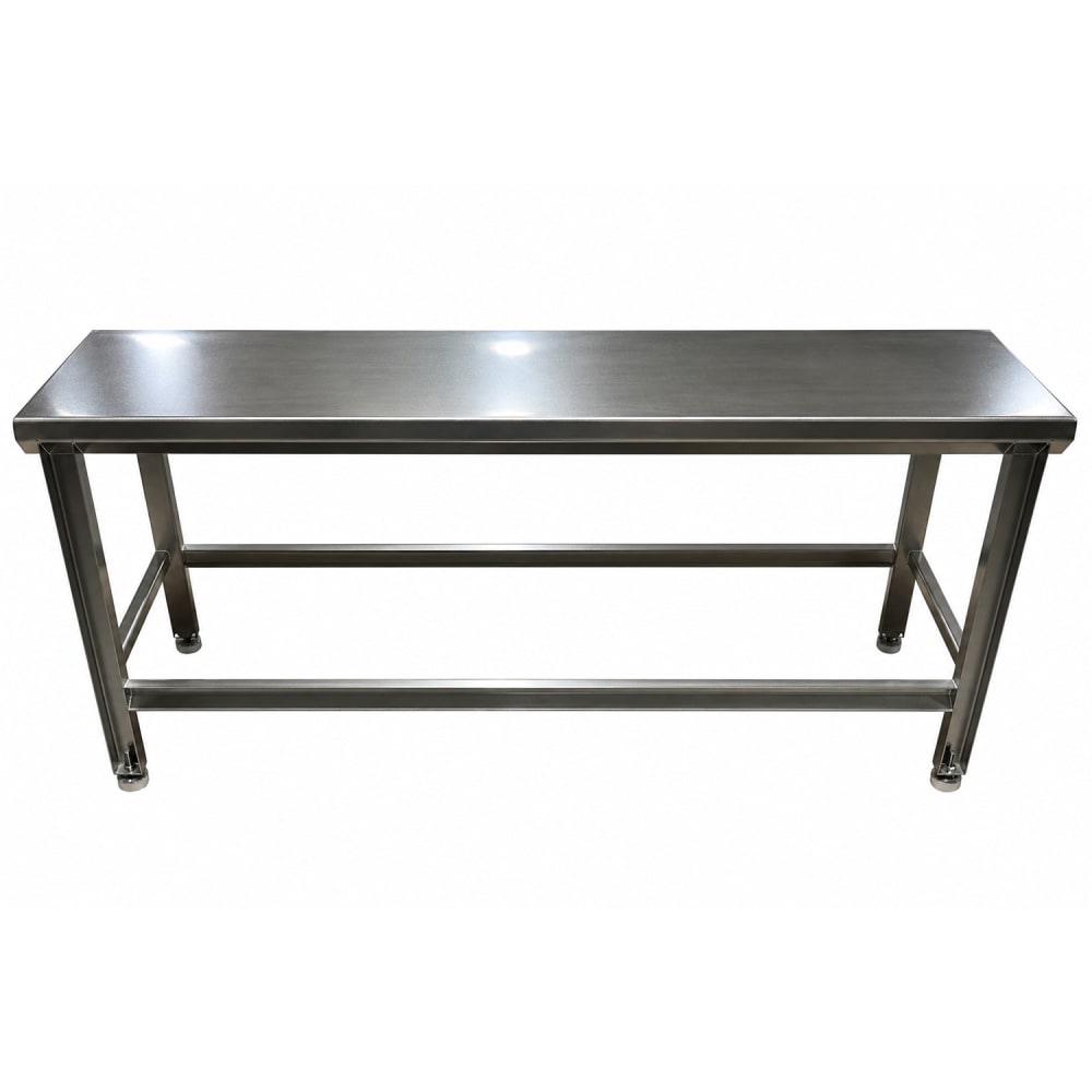 335-SSL1001AP72X30 72" 11 ga Work Table w/ 304 Series Stainless Flat Top