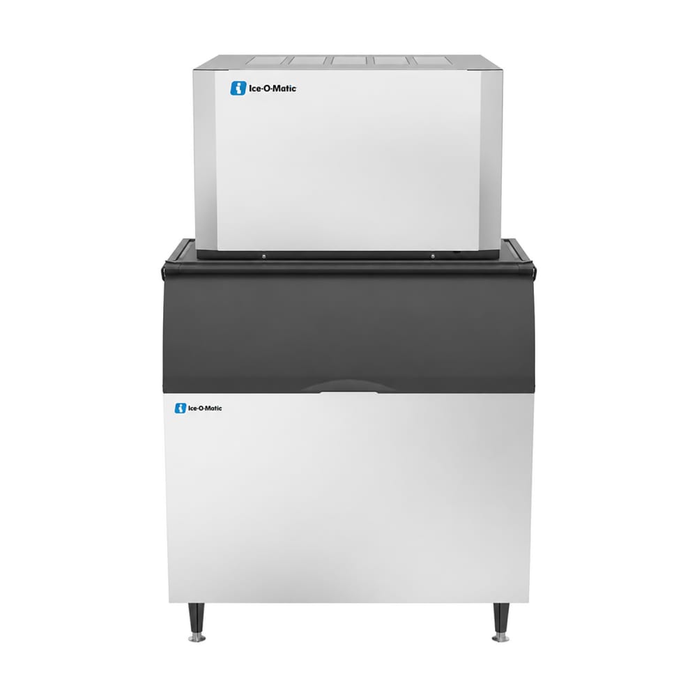 159-CIM1136FAB110PS 1000 lb Elevation Series™ Full Cube Ice Machine w/ Bin - 854 lb Storage, Air...