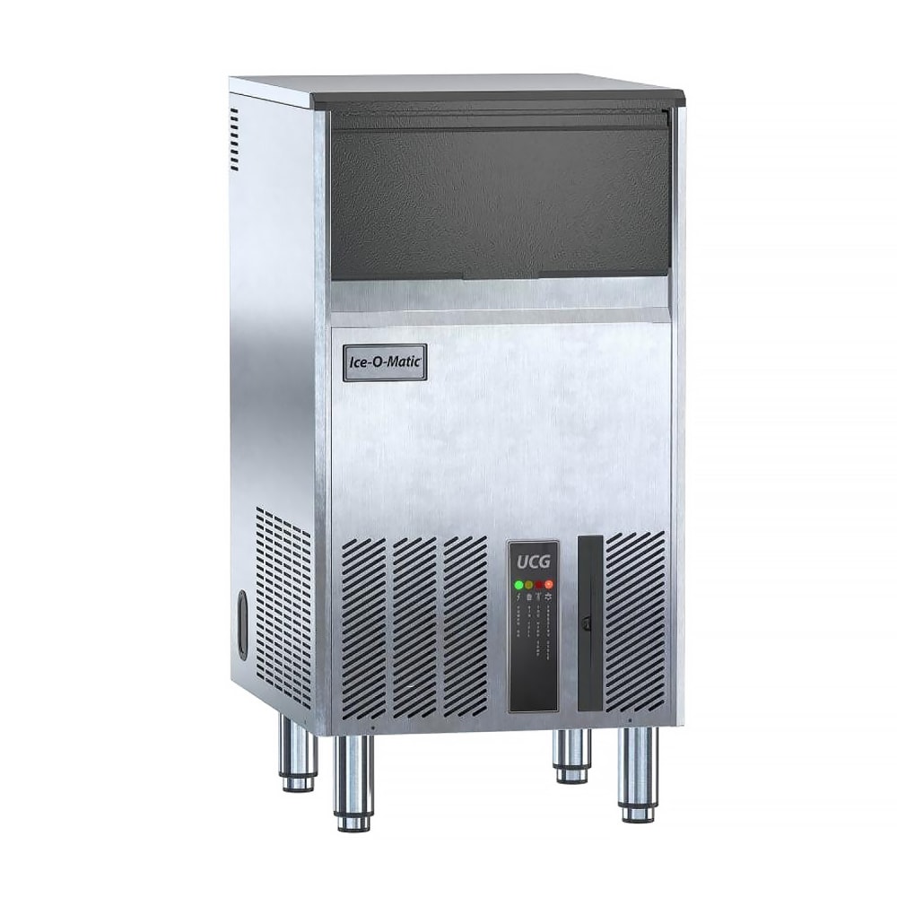 159-UCG130GA 18 1/4"W Top Hat Undercounter Ice Machine - 121 lbs/day, Air Cooled, 115v