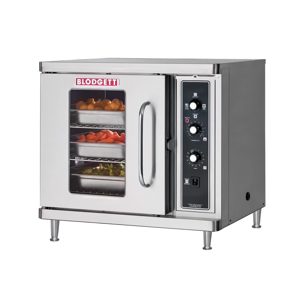 015-CTBSINGLE2083 Single Half Size Electric Convection Oven - 5.6 kW, 208v/3ph