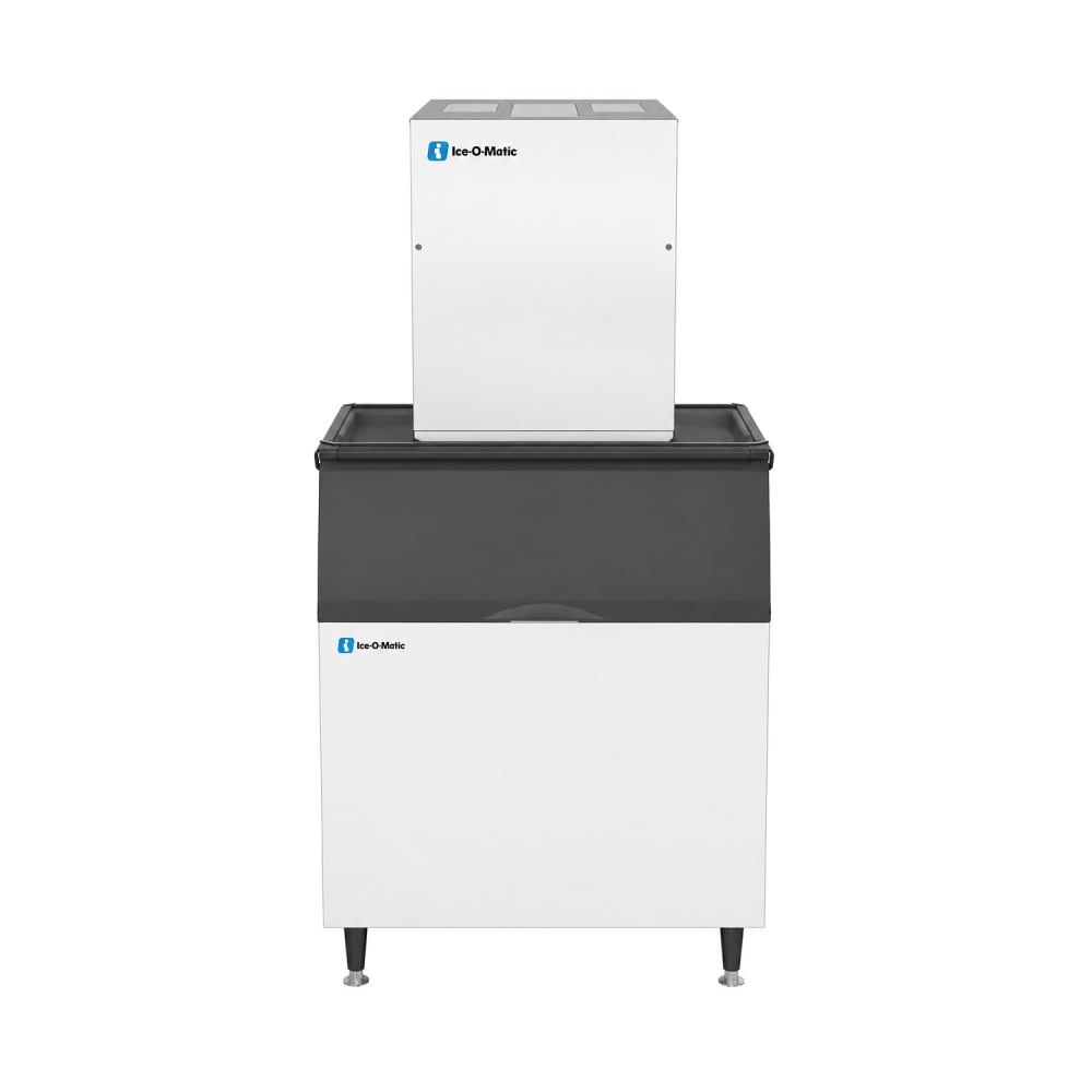 159-GEM0450AB110PS 415 lb Pearl Ice® Nugget Ice Machine w/ Bin - 854 lb Storage, Air Cooled, 115v