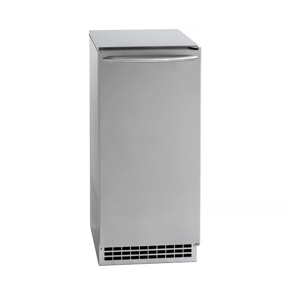 159-GEMU090 14 7/8"W Nugget Undercounter Ice Machine - 110 lbs/day, Air Cooled, Gravity Drai...