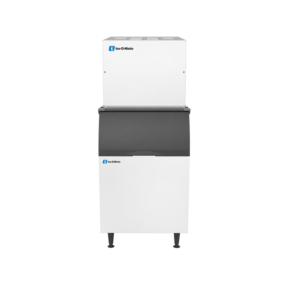 159-MFI0800AB55PS 790 lb Flake Ice Machine w/ Bin - 510 lb Storage, Air Cooled, 115v