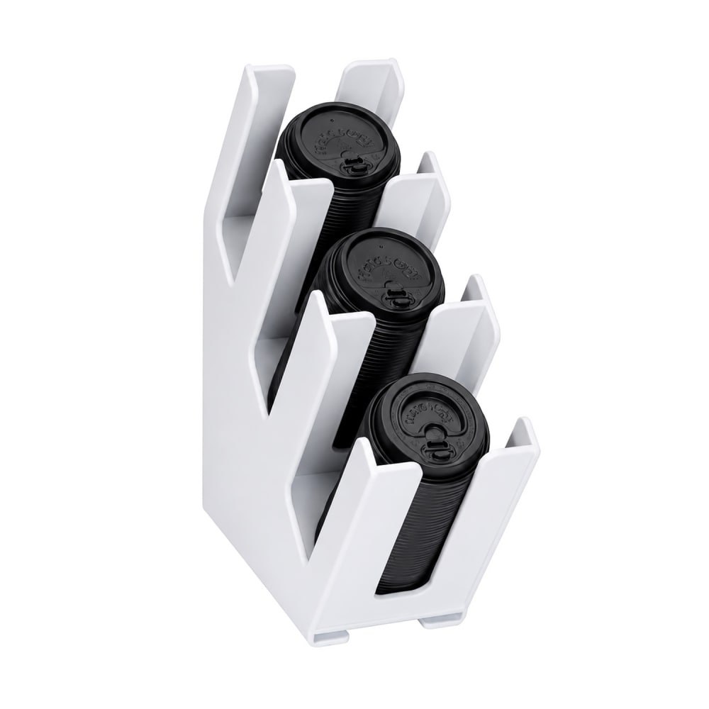472-LID3WT Cup & Lid Organizer, (3) Compartment, All Cup Types