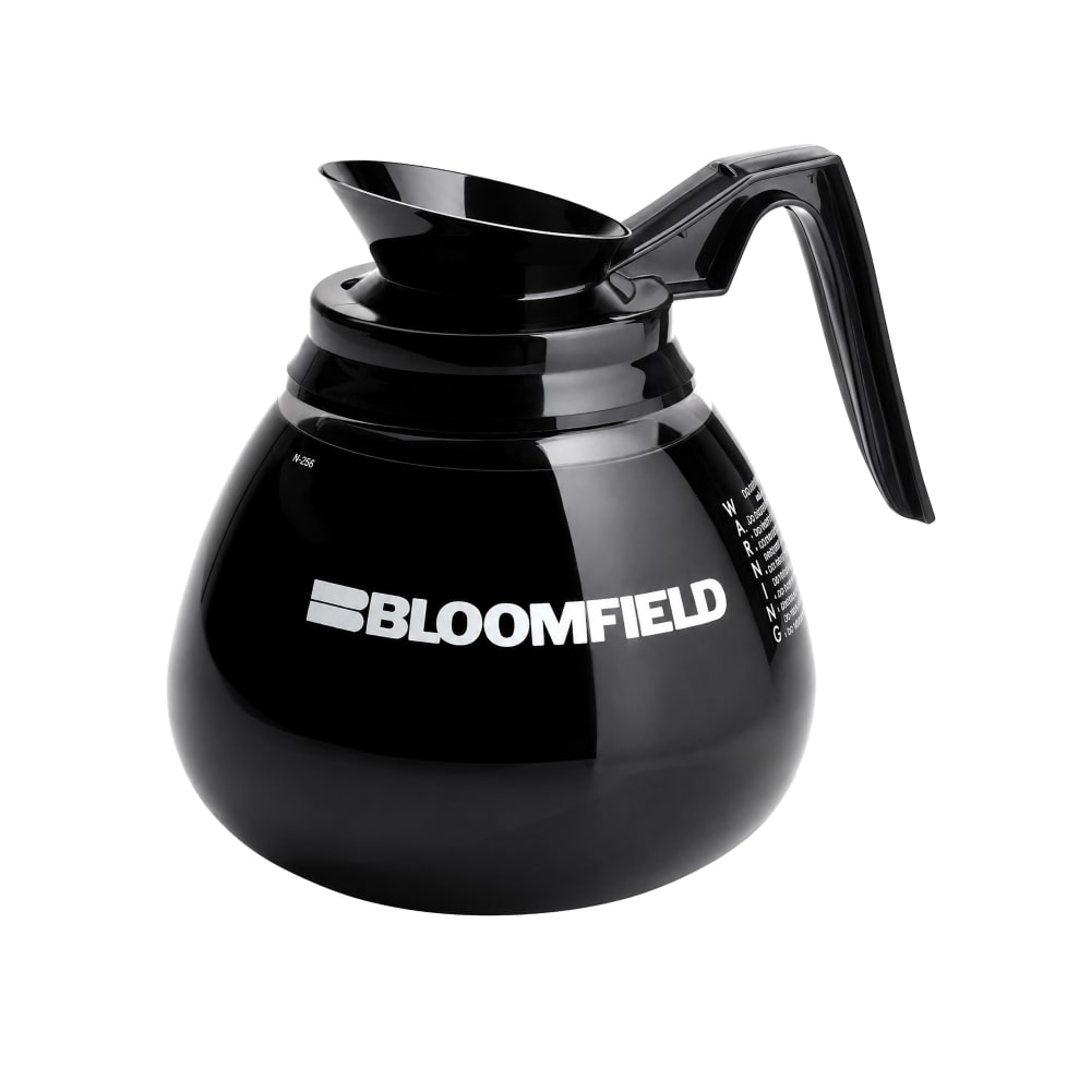 140-REG10112BLK 64 oz Regular Coffee Decanter w/ Black Plastic Handle