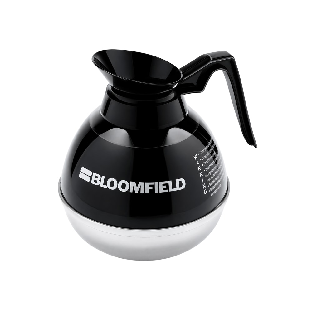 140-REG10114BL1 64 oz Regular Coffee Decanter w/ Black Plastic Handle