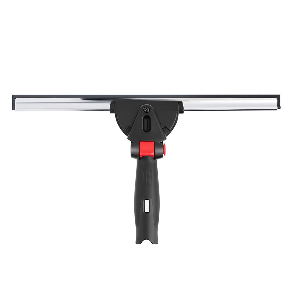 007-2221950 13 3/4" Window Squeegee Head - Straight, Rubber, Black