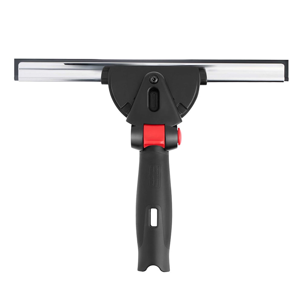 007-2221955 10 1/2" Window Squeegee Head - Straight, Rubber, Black