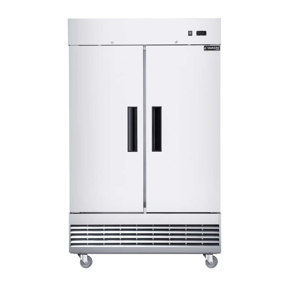 060-D47EF 47 1/4" Two Section Reach In Freezer, (2) Left/Right Hinge Solid Doors, 115v