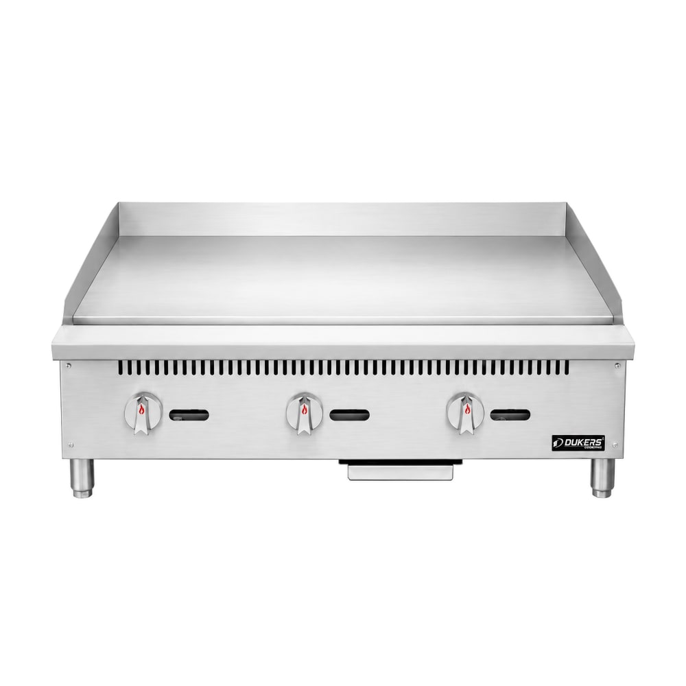 060-DCGT36 36" Gas Griddle w/ Thermostatic Controls - 1" Steel Plate, Convertible