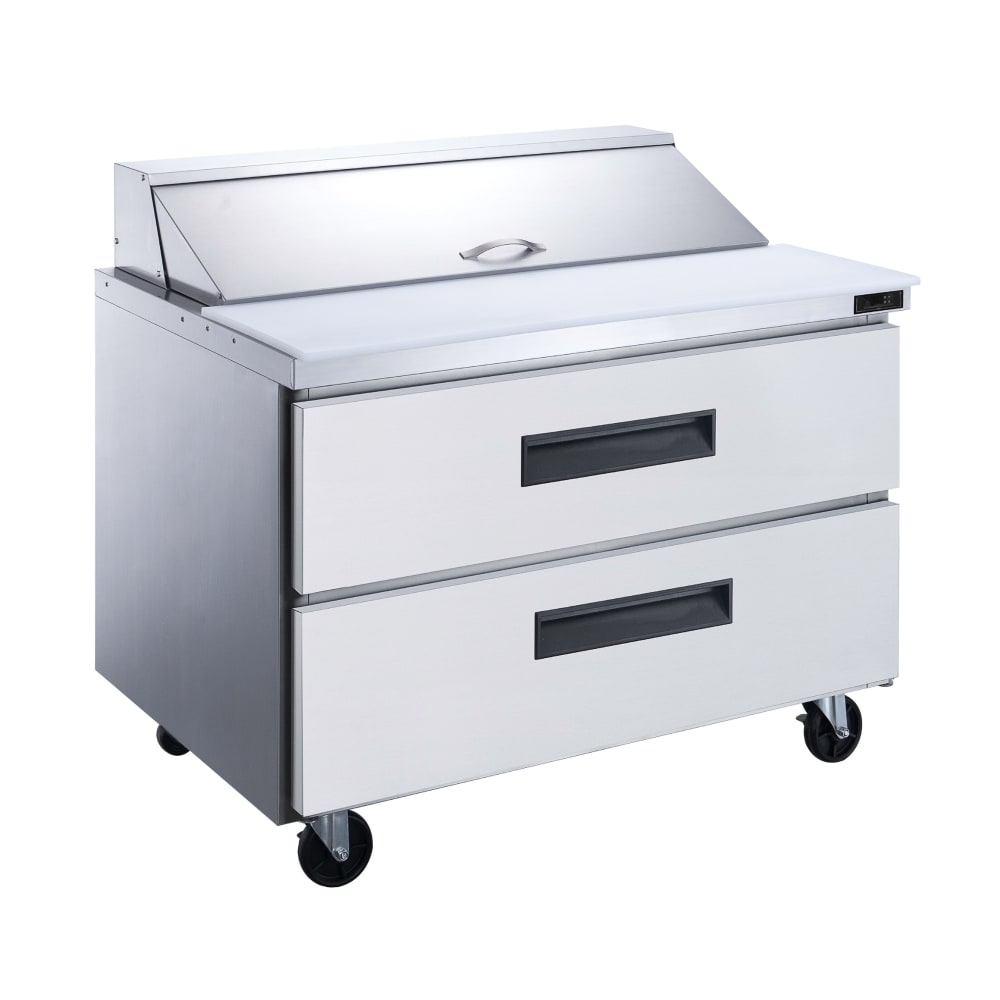 060-DSP3615MD2 36" Mega Top Sandwich/Salad Prep Table w/ Refrigerated Base, 115v