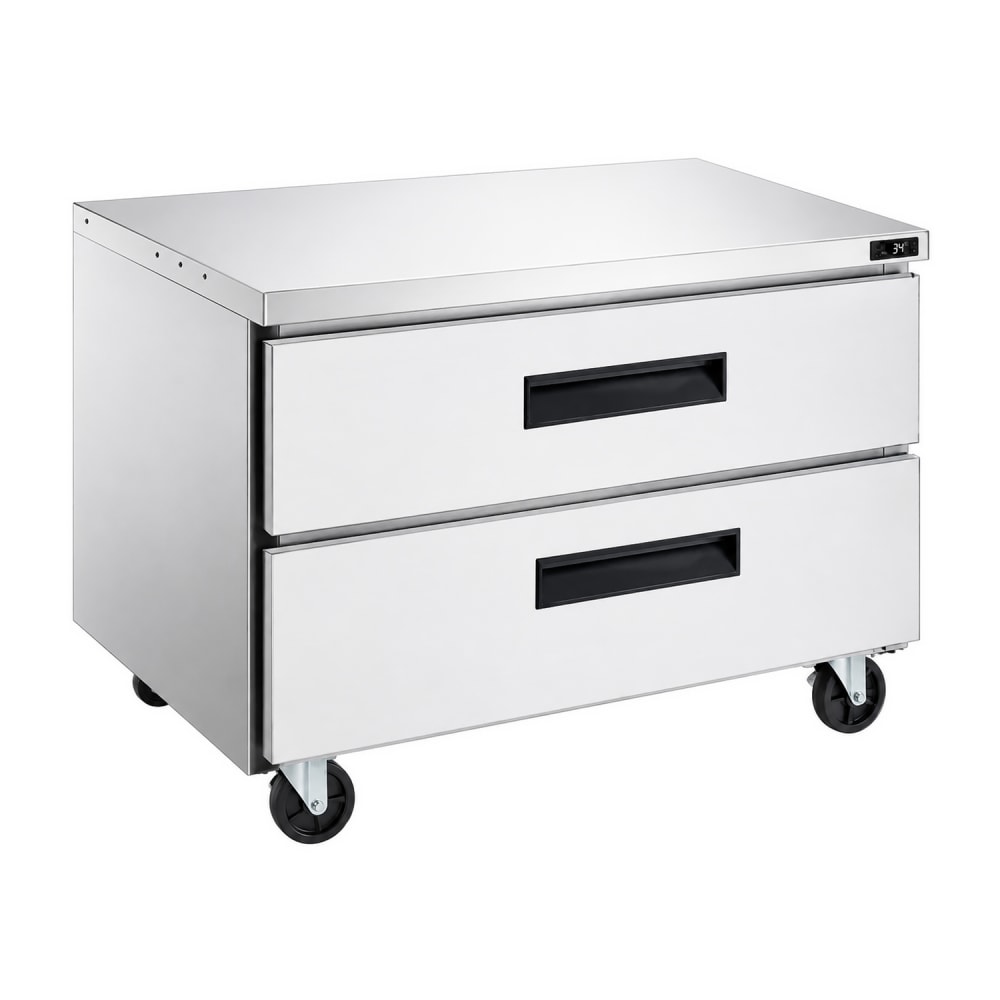 060-DUC36RD2 36" Undercounter Refrigerator w/ 2 Drawers, 115v