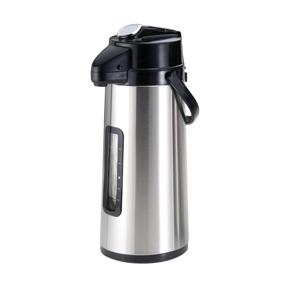 140-4I7755SALM1 2 1/5 Liter Lever Action Airpot - Glass Liner, Brushed Stainless