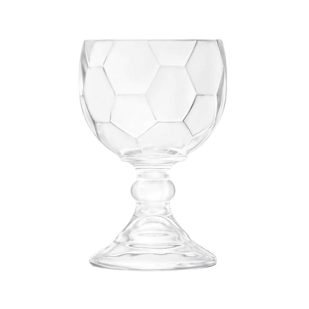 634-1000038 21 oz Stemmed Beer Glass - Soccer Ball