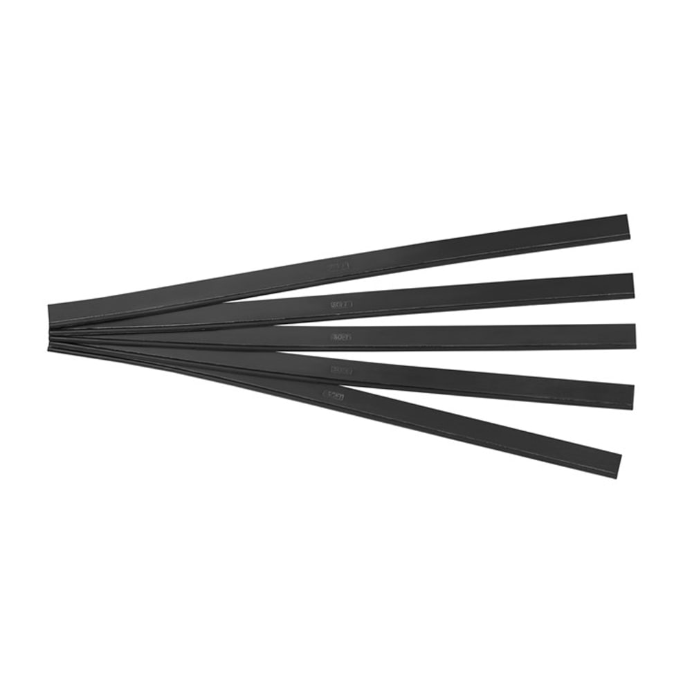 007-2221953 23 3/10" Window Squeegee Replacement Blade - Straight, Rubber, Black