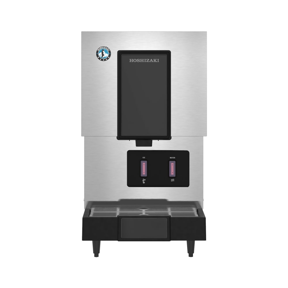 440-DCM271BAHOS 286 lb Touchless Countertop Water & Nugget Ice Dispenser - 10 lb Storage, Cup...