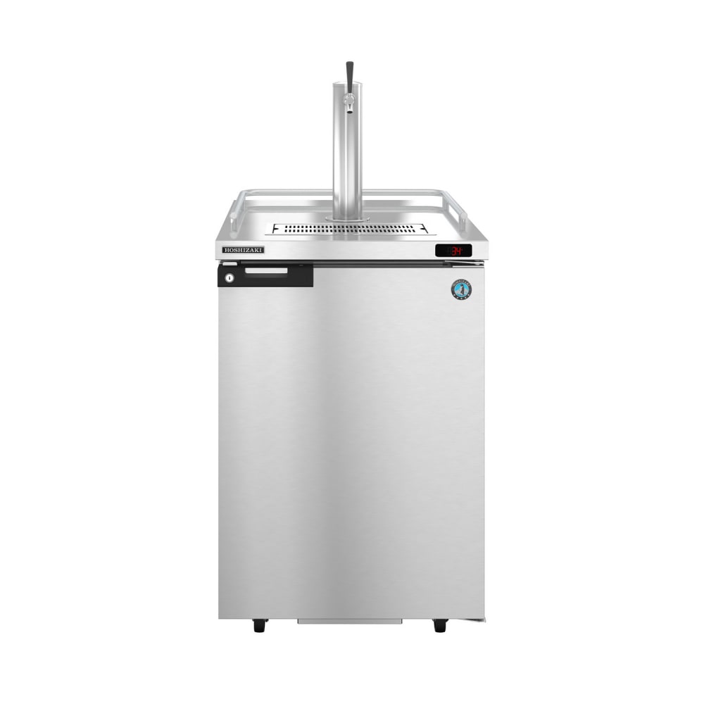 440-DD24S 24 7/8" Kegerator Beer Dispenser w/ (1) Keg Capacity - (1) Column, Stainless, 115v