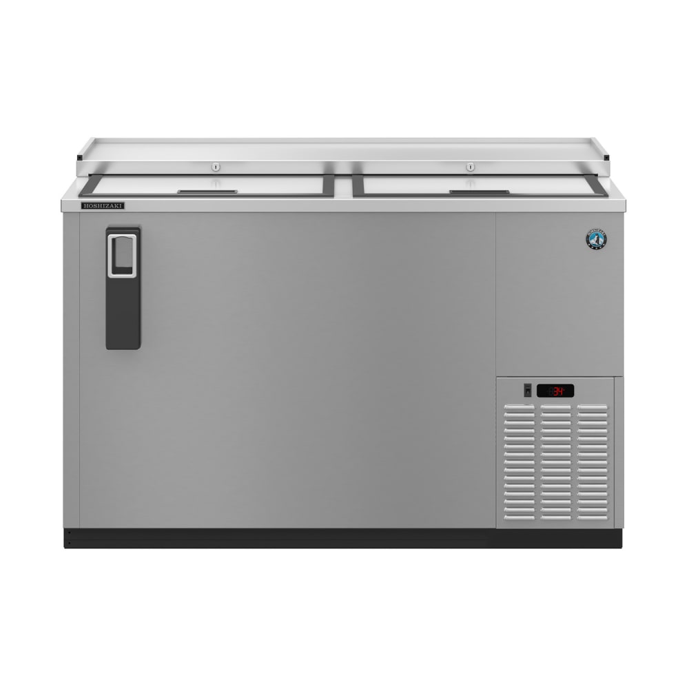 440-CC50S 50 1/2" Forced Air Bottle Cooler - Holds (704) 12 oz Bottles, Lid Locks, 115v