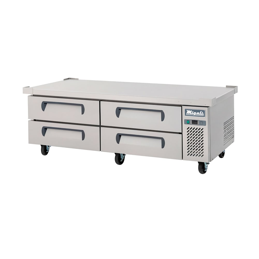 338-CCB72HC 72 1/2" Competitor Series® Chef Base w/ 4 Drawers - 115v