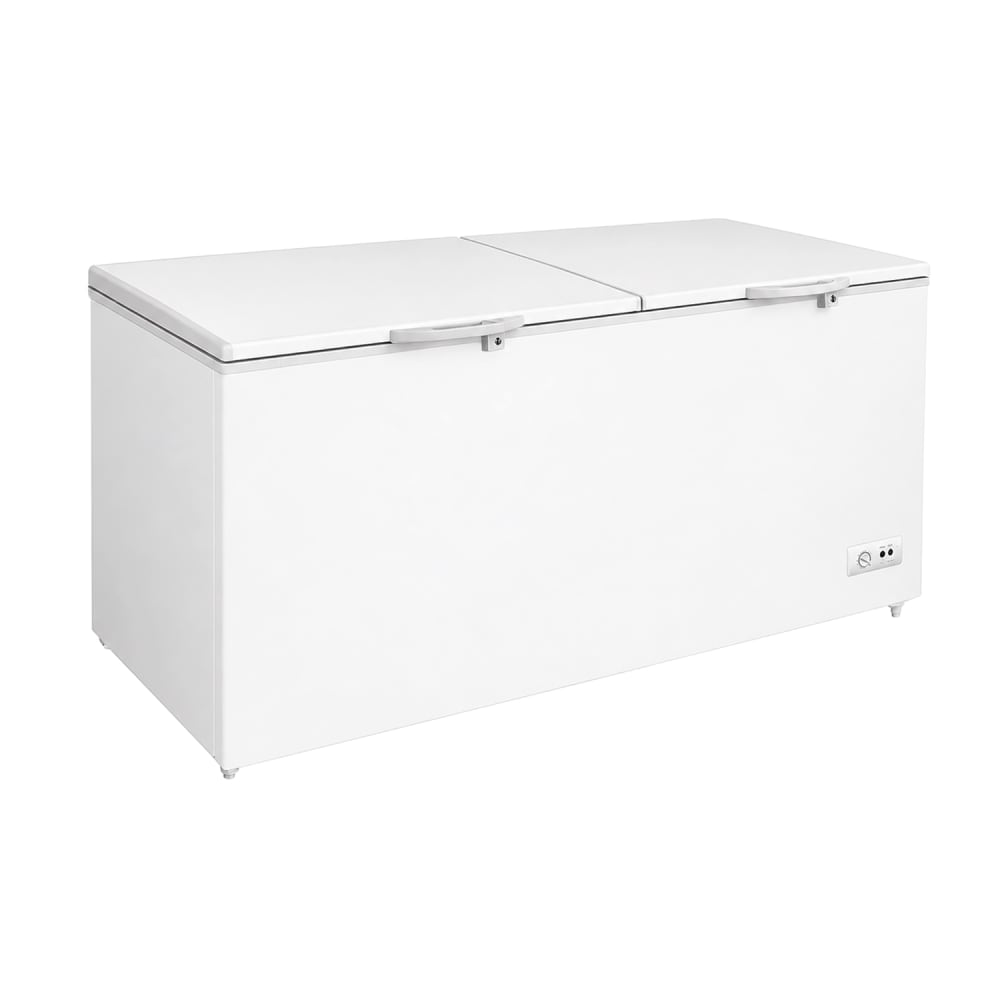394-MCF24A 76 3/5" Mobile Chest Freezer w/ (2) Baskets - White, 115v