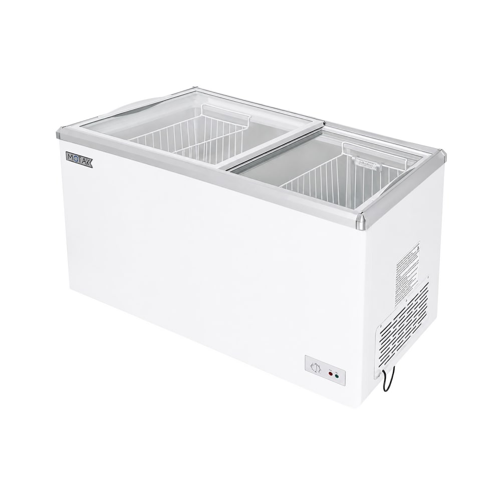 394-MSD180A 34" Mobile Ice Cream Freezer w/ 2 Baskets - White, 115v