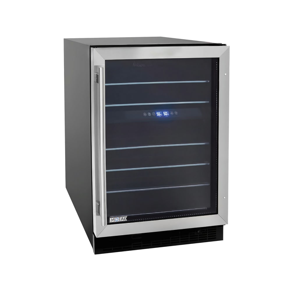 394-MXW170WEA 23 7/8" One Section Wine Cooler w/ (2) Zones - 51 Bottle Capacity, 115v