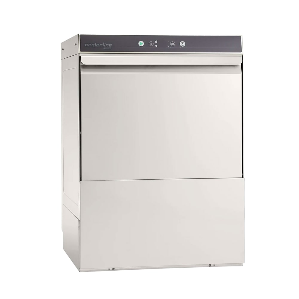 617-CUH12081 High Temp Rack Undercounter Dishwasher w/ 24 Racks/hr Capacity, Built-in Booster, 20...