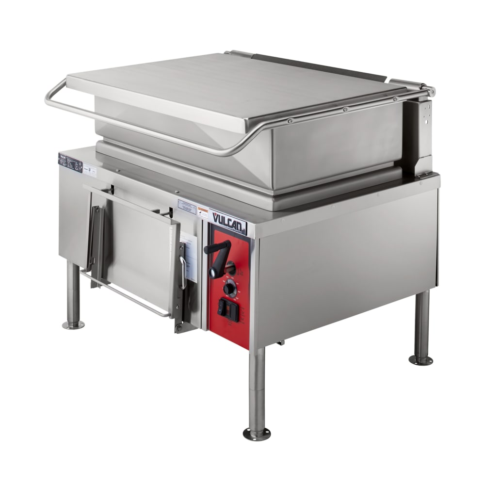 207-VG40NG 40 gal. Tilt Skillet - Open Base, Strainer, Natural Gas