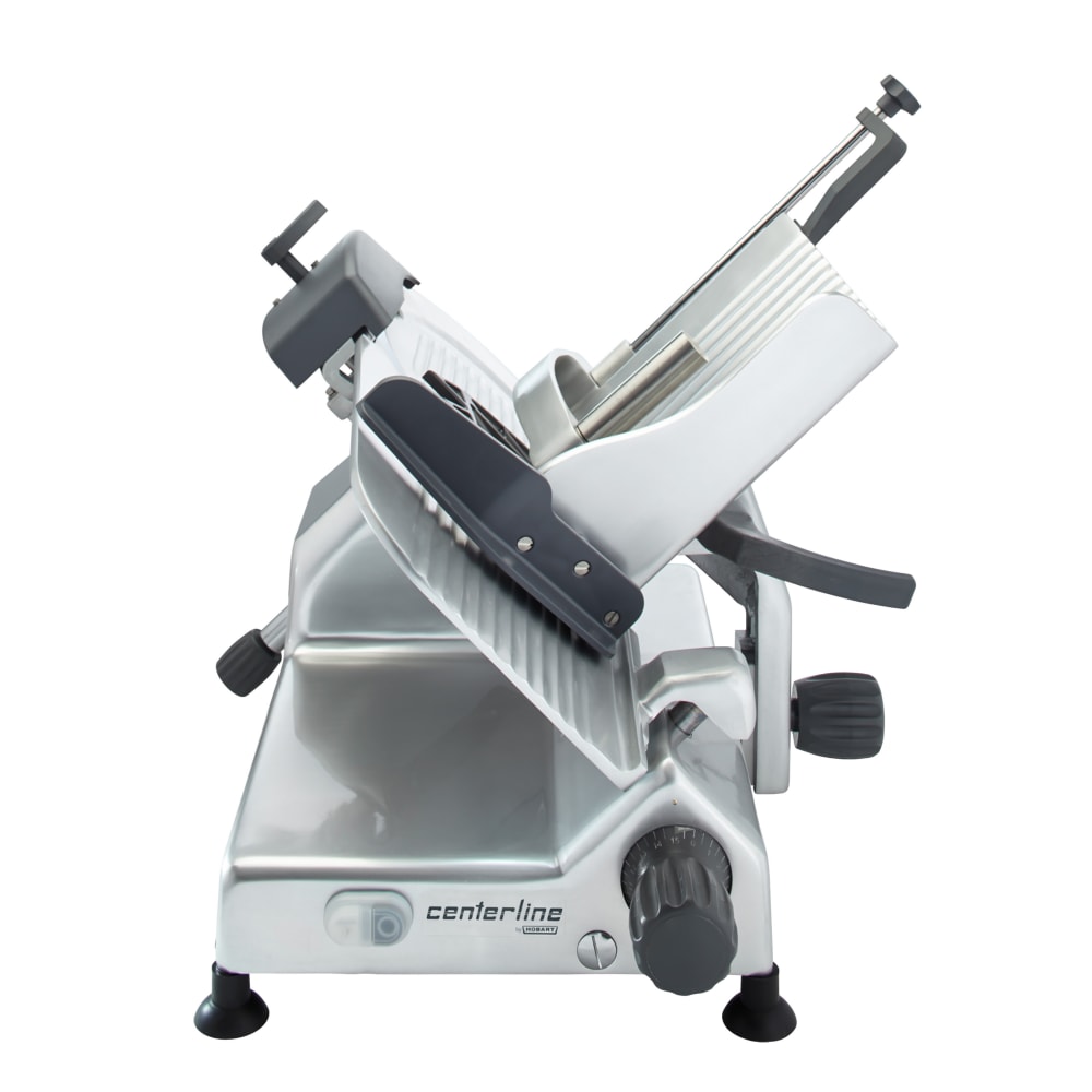 617-EDGE1211 Manual Meat & Cheese Slicer w/ 12" Blade - Belt Driven, 1/2 hp