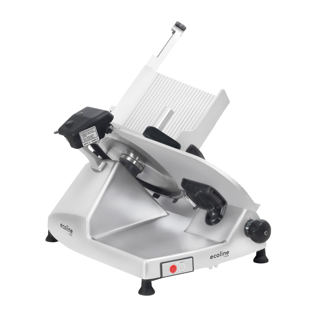 617-ECO13 Manual Meat & Cheese Slicer w/ 13" Blade - Belt Driven, 1/2 hp