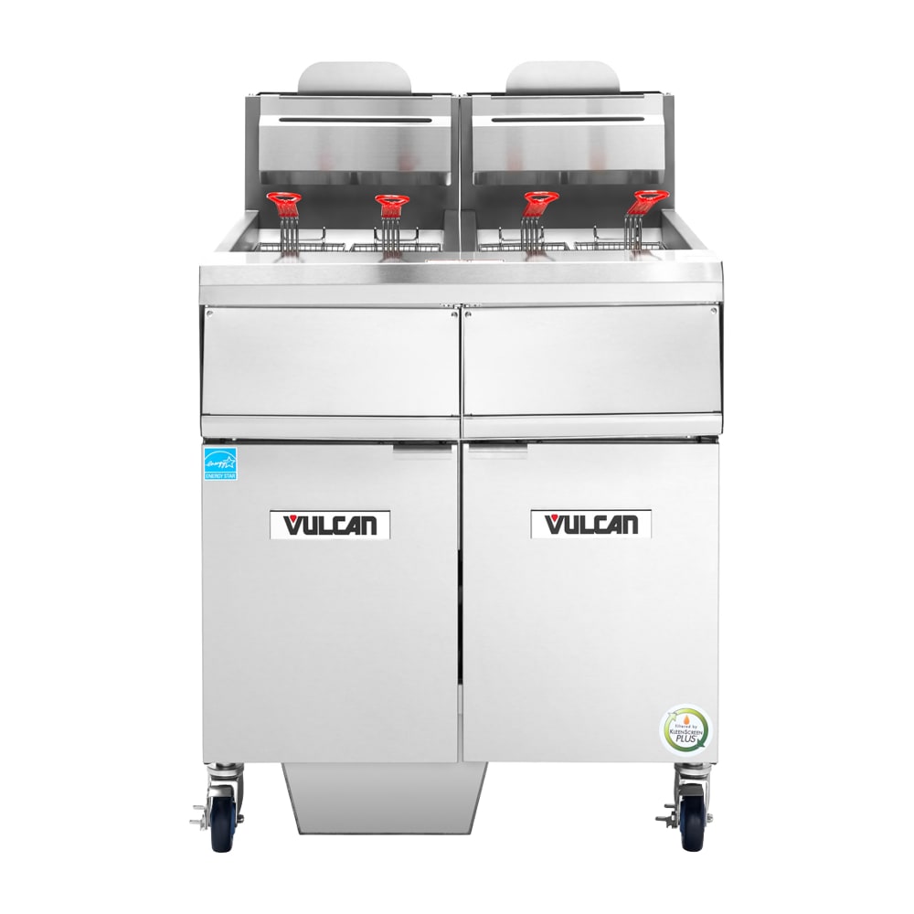 207-2VHG50AFNG QuickFry™ Gas Fryer - (2) 50 lb Vats, Floor Model, Natural Gas