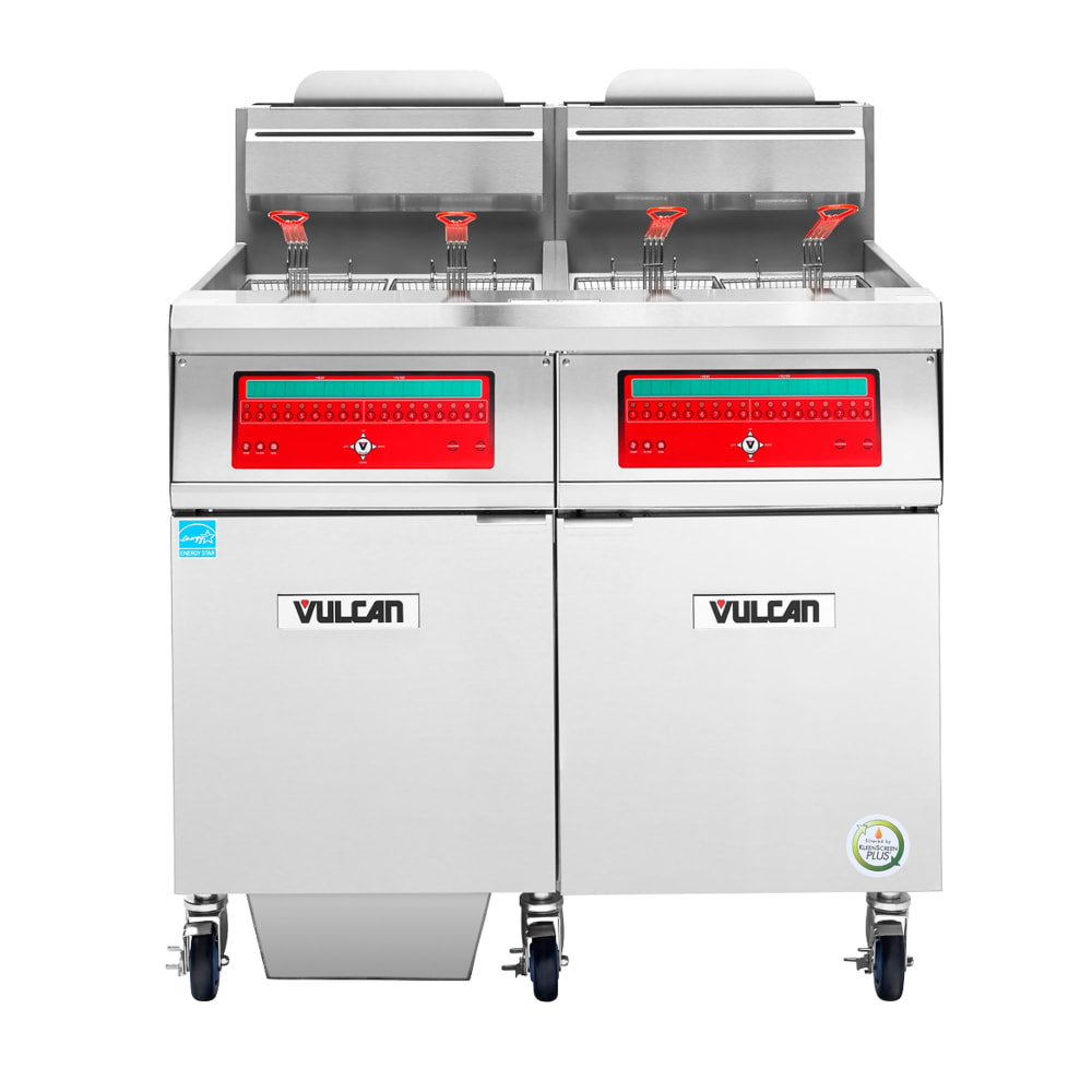 207-2VHG75CFLP QuickFry™ Gas Fryer - (2) 70 lb Vats, Floor Model, Liquid Propane