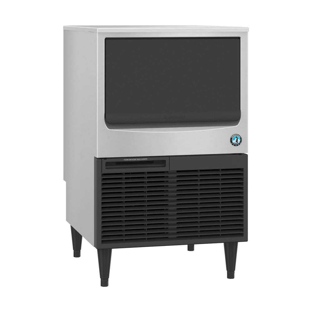 440-KM116BAJ 125 lb KM Series Crescent Cube Ice Machine w/ Bin - 53 lb Storage, Air Cooled, 115v
