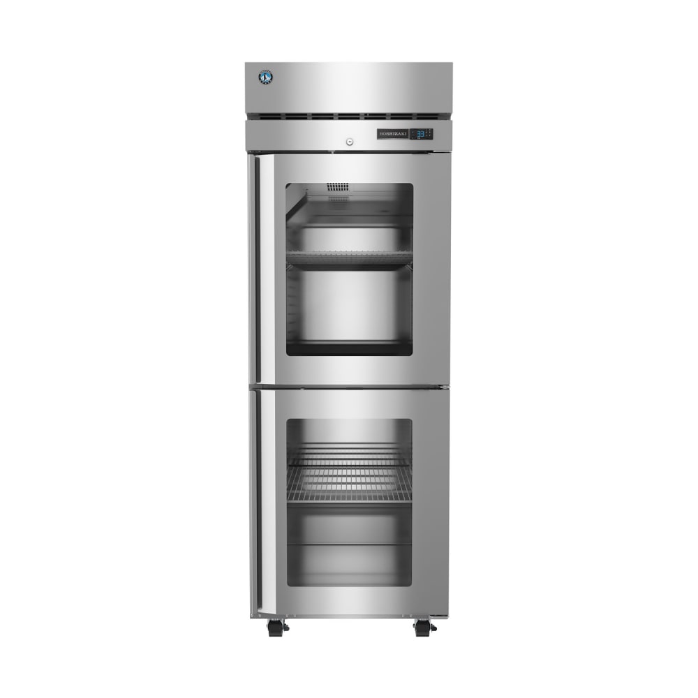 440-R1AHG Steelheart 27 1/2" One Section Reach In Refrigerator, (2) Right Hinge Glass Doors,...