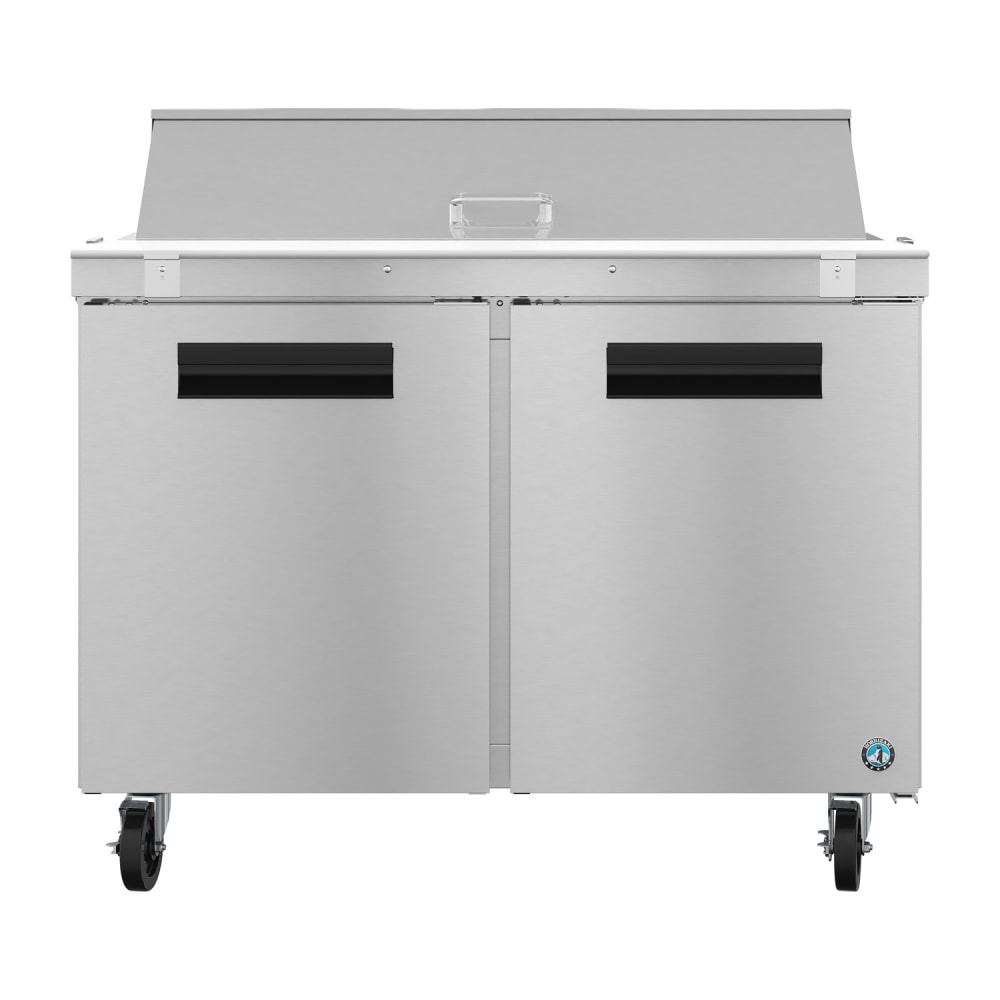 440-SR48B12 48" Steelheart Sandwich/Salad Prep Table w/ Refrigerated Base, 115v