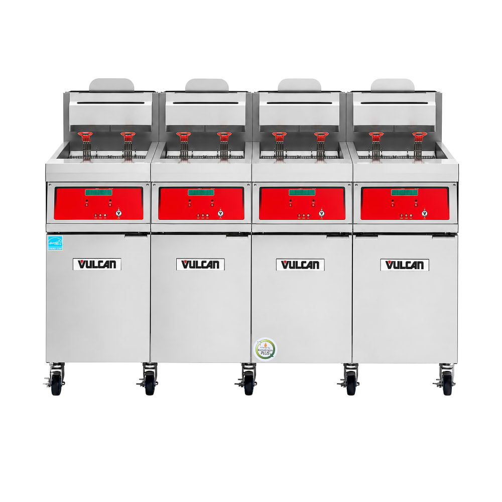 207-4VHG75DFLP QuickFry™ Gas Fryer - (4) 70 lb Vats, Floor Model, Liquid Propane