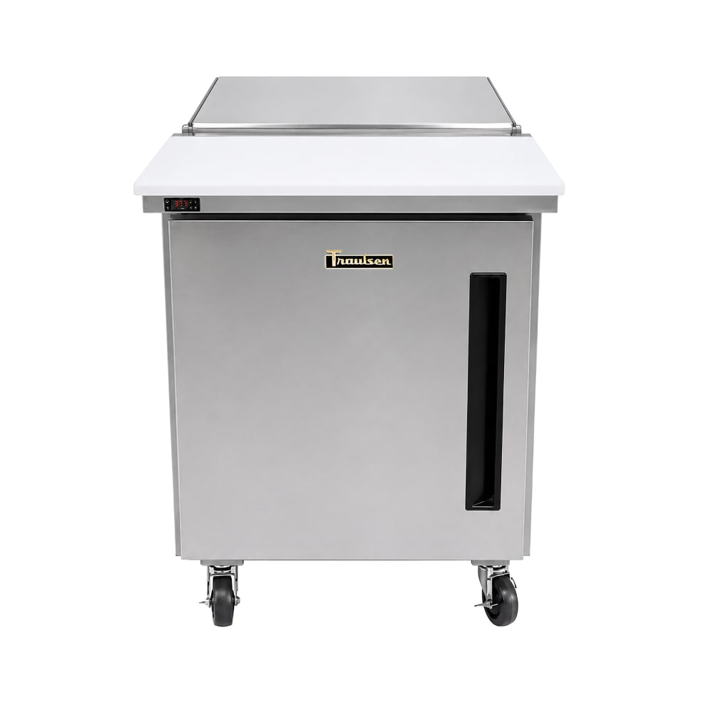 206-CLST2708SDL 27 1/2" Dealer's Choice Sandwich/Salad Prep Table w/ Refrigerated Base,...