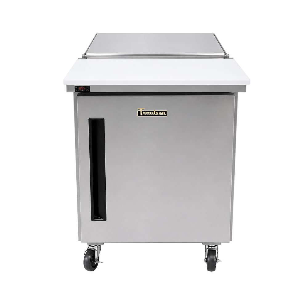 206-CLST2708SDR 27 1/2" Dealer's Choice Sandwich/Salad Prep Table w/ Refrigerated Base,...