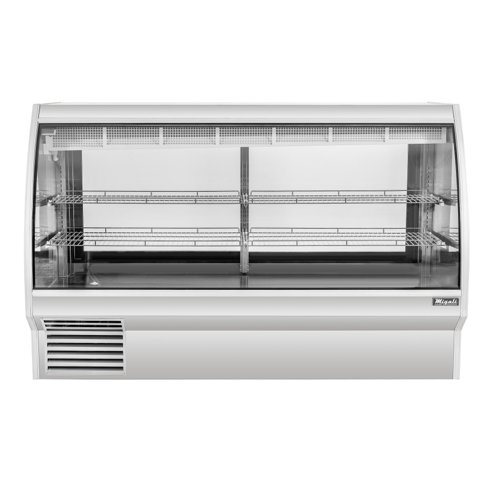 338-CDC7 83 3/5" Competitor Series® Full Service Deli Case w/ Curved Glass - (3) Levels, 115...