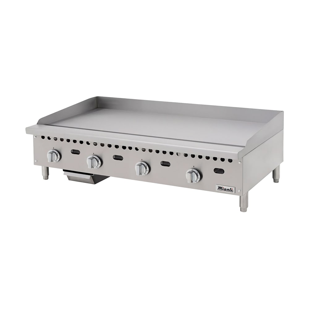 338-CG48T 48" Gas Griddle w/ Thermostatic Controls - 1" Steel Plate, Convertible