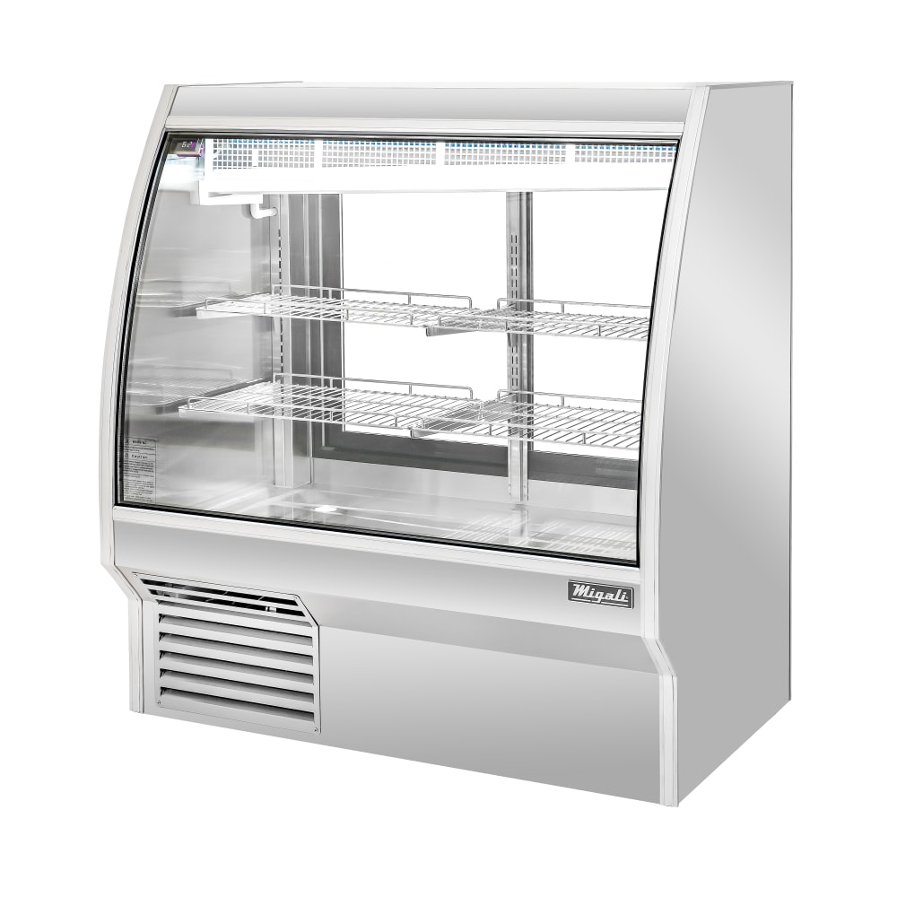 338-CDC4 48 1/10" Competitor Series® Full Service Deli Case w/ Curved Glass - 3 Levels, 115v