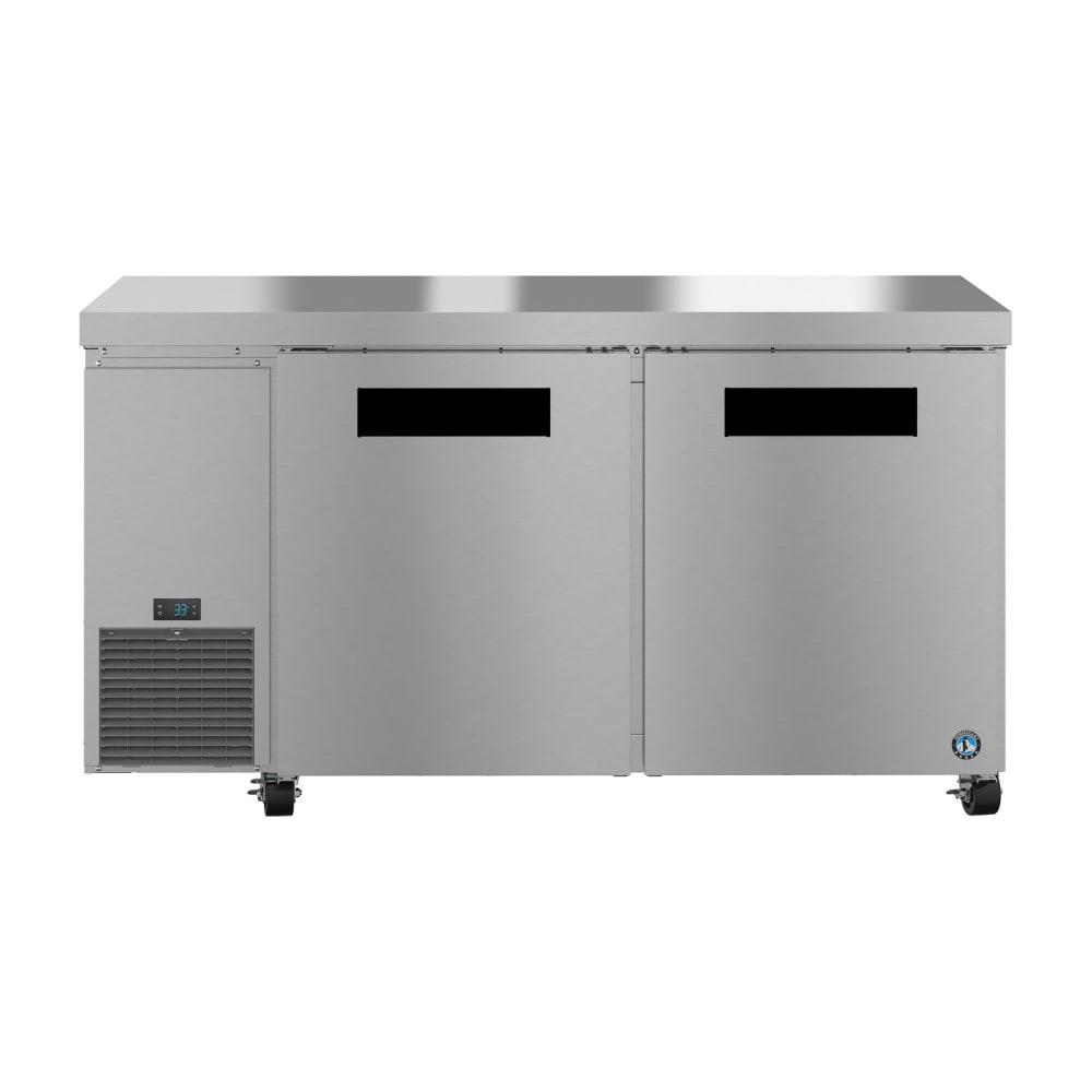 440-ULR60B 60" Steelheart Undercounter Refrigerator w/ (2) Sections & (2) Doors, 115v