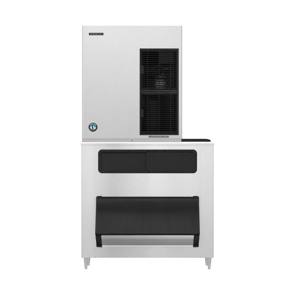 440-F1501MWJB1150 1624 lb F Series Flake Ice Machine w/ Bin - 1148 lb Storage, Water Cooled, 208-...